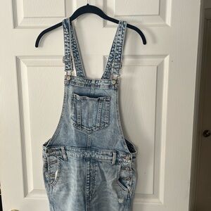 Old Navy Light Blue Denim Overalls
